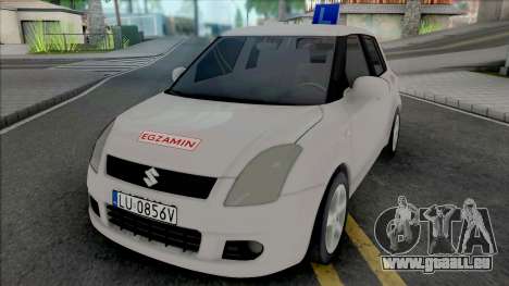 Suzuki Swift Driving School pour GTA San Andreas