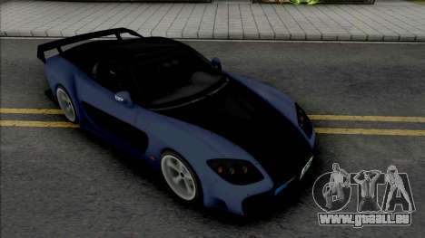 Mazda RX-7 VeilSide Fortune Blue für GTA San Andreas