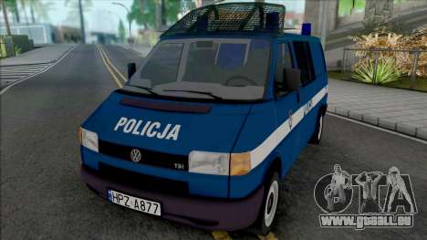 Volkswagen Transporter (T4) Policja KSP pour GTA San Andreas