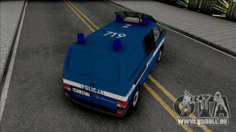 Volkswagen Transporter (T4) Policja KSP pour GTA San Andreas
