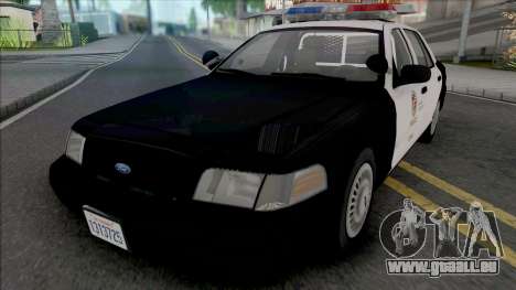 Ford Crown Victoria 1999 CVPI LAPD v2 pour GTA San Andreas