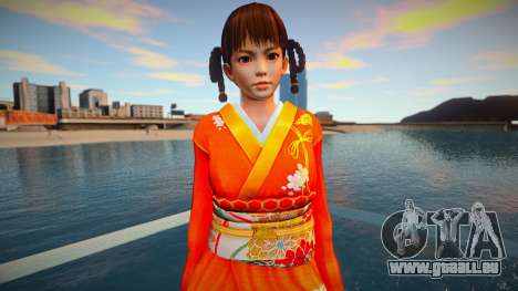 Lei Fang Furisode Kimono Crimson für GTA San Andreas