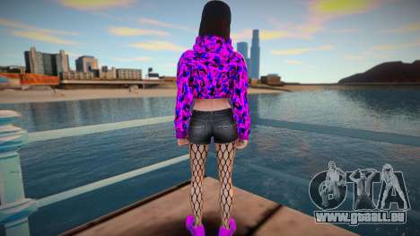 GTA Online Female Assistant V3 Diva Outfit für GTA San Andreas