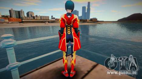 Zero Flaming Suit - Cyber Hunter pour GTA San Andreas