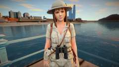 Dead Or Alive 5 - Hitomi (Costume 5) v2 für GTA San Andreas