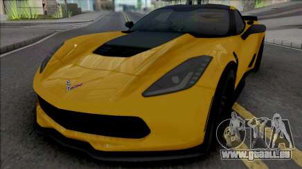 Chevrolet Corvette Z06 (C7) (SA Lights) für GTA San Andreas