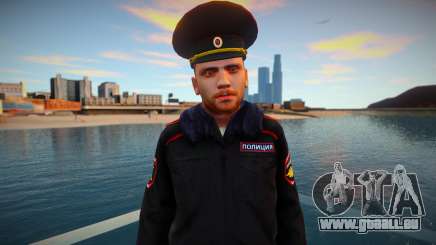 Colonel du ministère de l’Intérieur en uniforme d’hiver pour GTA San Andreas