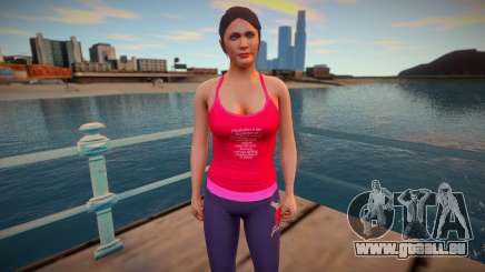 Amanda De Santa Yoga für GTA San Andreas