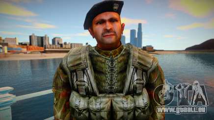 Soldier black beret pour GTA San Andreas