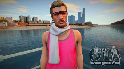 Hipster im rosa T-Shirt von GTA Online für GTA San Andreas