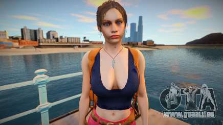 RE2 Remake Claire Redfield Classic and Sexy Tank für GTA San Andreas