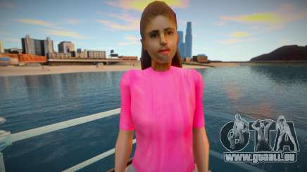 Fille en rose pour GTA San Andreas