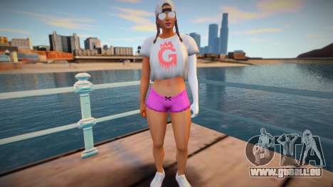 GTA Online Random Female Skin 3 pour GTA San Andreas