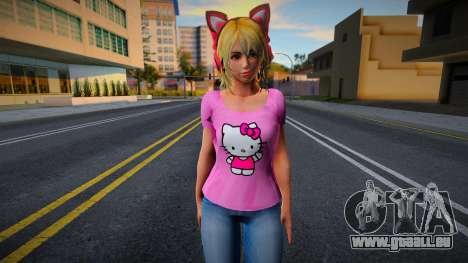 Lucky Chloe Kawai Custom - Hello Kitty für GTA San Andreas