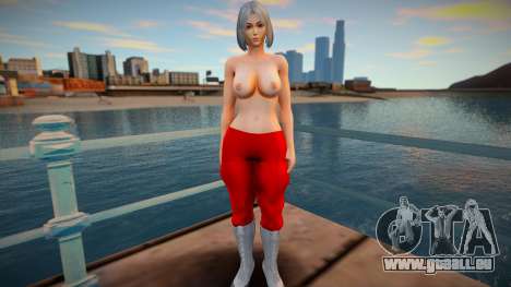 KOF Soldier Girl Different - Red Topless1 für GTA San Andreas