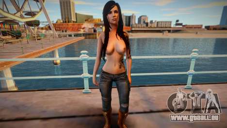 Skyrim Monki Adventurer - Topless 3 für GTA San Andreas