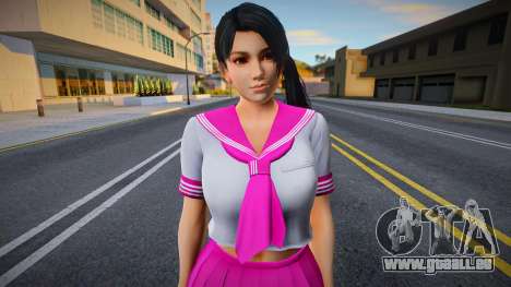 Momiji - White Sailor Uniform für GTA San Andreas