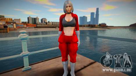 KOF Soldier Girl Different 6 - Red 6 für GTA San Andreas