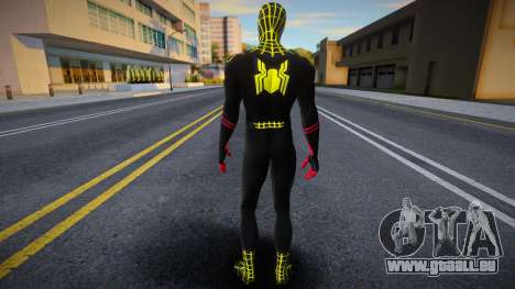 Black And Gold Suit Spiderman: No Way Home pour GTA San Andreas