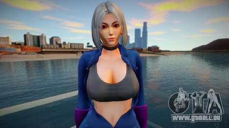 KOF Soldier Girl Different - Blue 4 pour GTA San Andreas