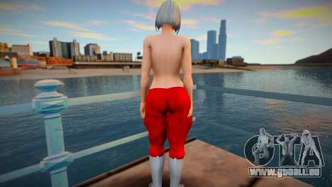 KOF Soldier Girl Different - Red Topless1 pour GTA San Andreas