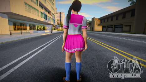 Momiji - White Sailor Uniform für GTA San Andreas