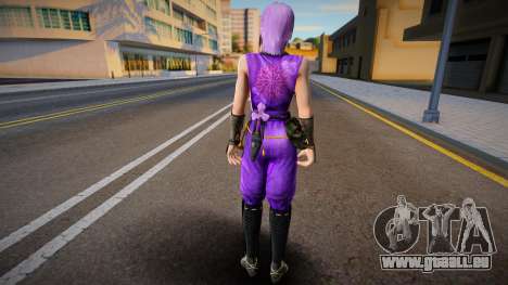 Dead Or Alive 5 - Ayane (Costume 2) 7 pour GTA San Andreas