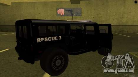 1992 Hummer H1 - LSPD SWAT pour GTA San Andreas