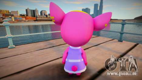 Fuchsia - Animal Crossing pour GTA San Andreas