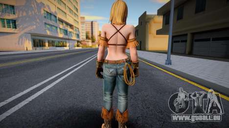 Dead Or Alive 5 - Tina Armstrong (Costume 1) 6 pour GTA San Andreas