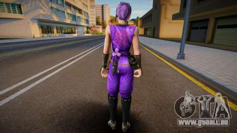 Dead Or Alive 5 - Ayane (Costume 2) 3 pour GTA San Andreas
