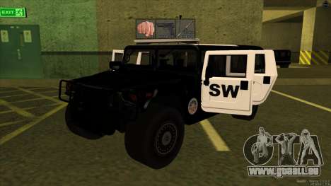 1992 Hummer H1 - LSPD SWAT für GTA San Andreas
