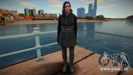 Yennefer Black Noir für GTA San Andreas