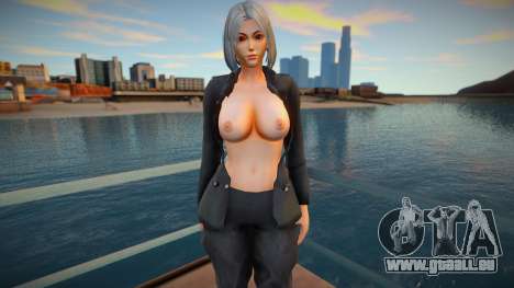 KOF Soldier Girl Different 6 - Black Topless 2 pour GTA San Andreas