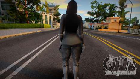 Skyrim Monki Sexy Black Soldier - Topless 1 pour GTA San Andreas