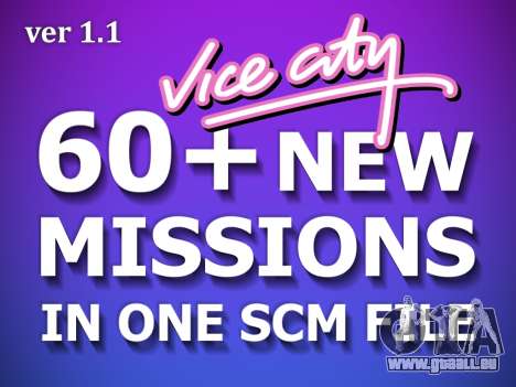 Vice City Big Mission Pack v1.1 für GTA Vice City