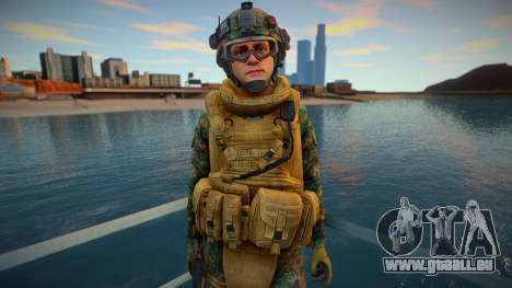 Call Of Duty Modern Warfare - Woodland Marines 6 pour GTA San Andreas