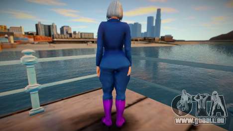 KOF Soldier Girl Different - Blue 7 pour GTA San Andreas