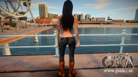 Skyrim Monki Adventurer - Topless 3 pour GTA San Andreas