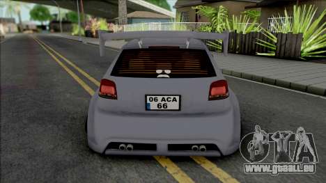 Audi A3 Heavy Tuning pour GTA San Andreas