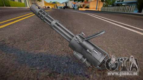 Remastered minigun für GTA San Andreas