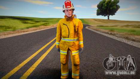 Fire brigade worker für GTA San Andreas