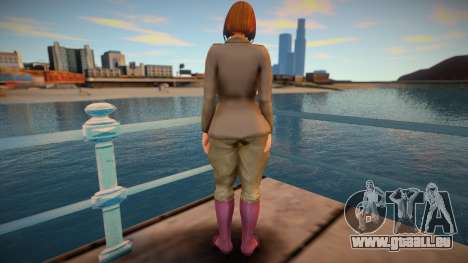 KOF Soldier Girl Different - Topless 1 für GTA San Andreas