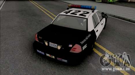 Ford Crown Victoria 2000 CVPI LAPD PMF pour GTA San Andreas