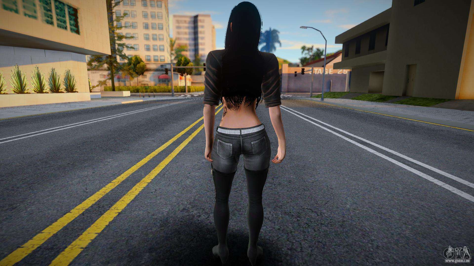 Monki Sexy Hots Black pour GTA San Andreas