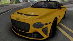 Bentley Mulliner Bacalar [HQ] pour GTA San Andreas