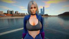 KOF Soldier Girl Different - Blue 4 pour GTA San Andreas