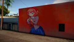 Sayori Graffiti Wall pour GTA San Andreas