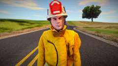 Fire brigade worker für GTA San Andreas