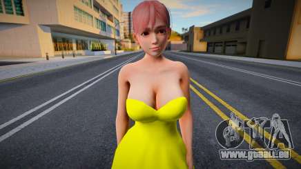 Honoka Dress (good skin) für GTA San Andreas